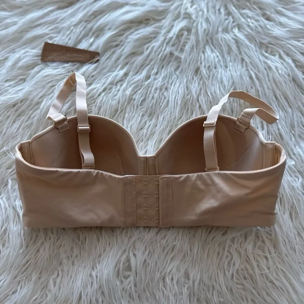 Skims Fits Everybody Strapless Bra Sand Size 38D - Picture 5 of 6